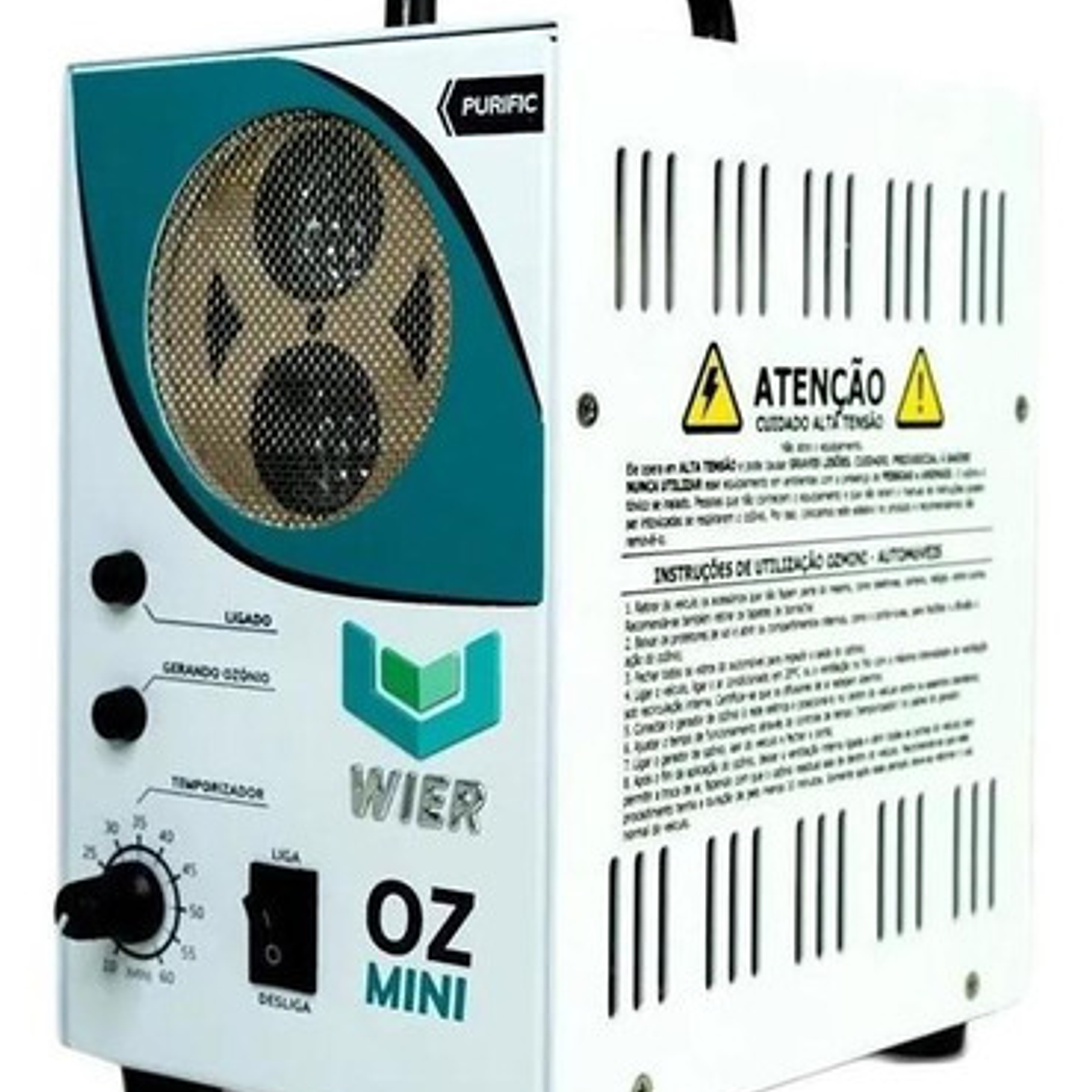 Mini Máquina De Ozono Automotriz Wier Oz 2
