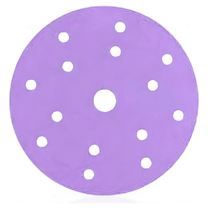 Caja De Lija Disco Ceramica 100 Unidades - Grano 80  Smirdex