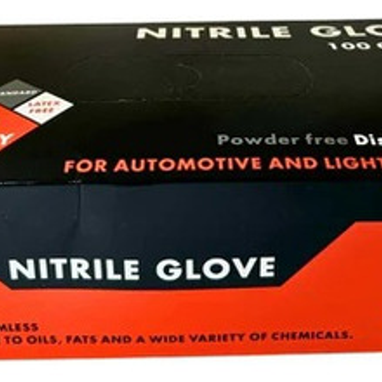 Caja Guantes Nitrilo Classic Negro 100 Und Talla M,l Y Xl 1