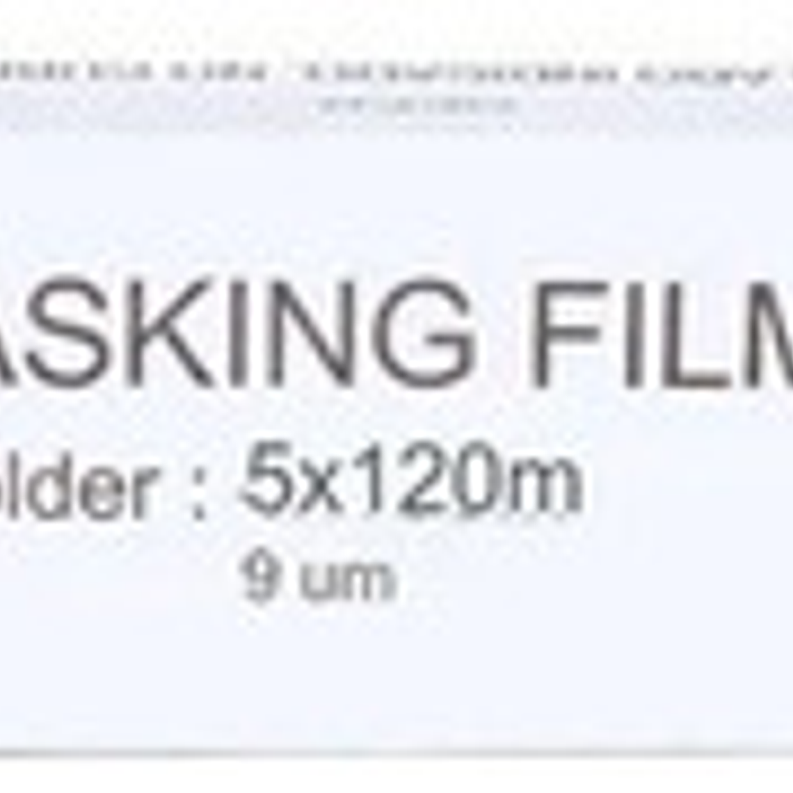 Prefolder Film Rollo 5m X 120m 1