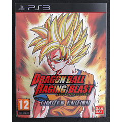 PS3 Dragon Ball Raging Blast Limited Edition  - USADO