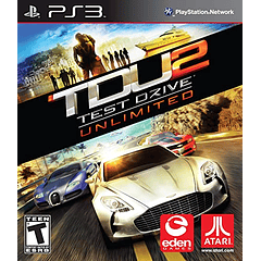 PS3  TEST DRIVE UNLIMITED 2 - USADO