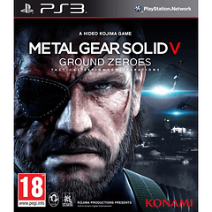 PS3 Metal Gear Solid V: Ground Zeroes - USADO