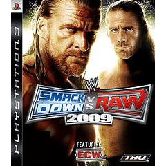 PS3 SMACKDOWN VS RAW 2009 - USADO
