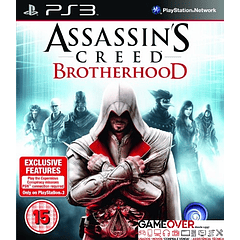 PS3 ASSASSINS CREED BROTHERHOOD - USADO