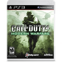 PS3 Call of Duty 4 Modern Warfare  - USADO