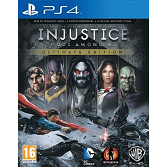 PS4 Injustice: Gods Among Us Ultimate Edition - USADO