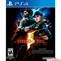 PS4 RESIDENT EVIL 5 - USADO