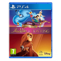  PS4 Disney Classic Games: Aladdin & The Lion King - USADO