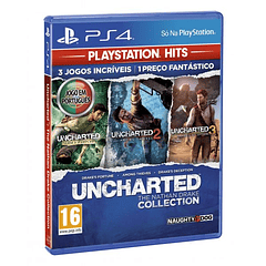 PS4 Uncharted: The Nathan Drake Collection (Hits) - USADO