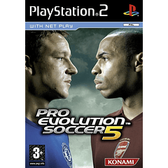 PS2 Pro Evolution Soccer 5 - USADO
