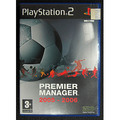 PS2 PREMIER MANAGER 2005-2006 - USADO