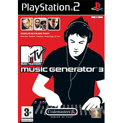 PS2 MTV MUSIC GENERATOR 3 - USADO