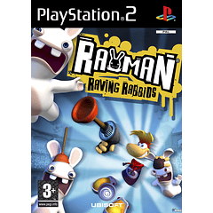 PS2 Rayman Raving Rabbids - USADO