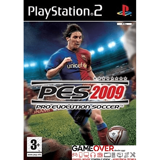 PS2 Pro Evolution Soccer (PES) 2009