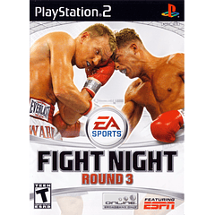 PS2 Fight Night Round 3 - USADO