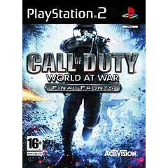 PS2 CALL OF DUTY WORLD AT WAR FINAL FRONTS - USADO