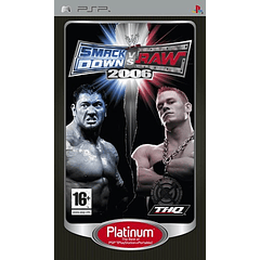 PSP WWE Smackdown Vs Raw 2006 (Platinum) - USADO
