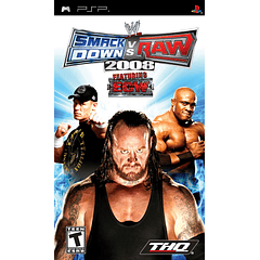 PSP WWE Smackdown Vs. Raw 2008 - USADO