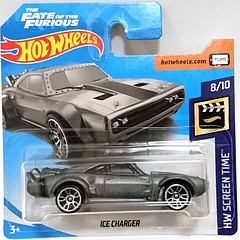 Hot Wheels FJW40 2018 Screen Time 8/10 Fate of the Furious Ice Charger FJW40