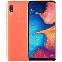 Smartphone Samsung Galaxy A20e Coral 128GB – RECONDICIONADO (Grade A)