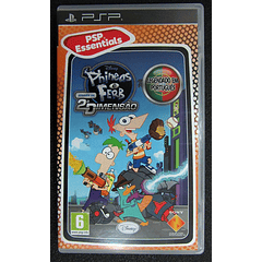 PSP Phineas e Ferb Atraves da 2a Dimensao PSP ESSENTIALS - USADO