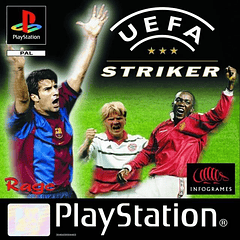 PS1 UEFA STRIKER - USADO