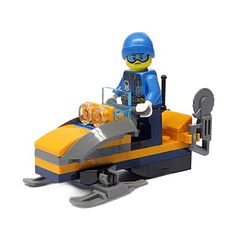 Lego Set Arctic Explorer with Snowmobile foil Limited Edition pack 951810 2018 / NOVO