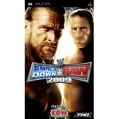 PSP WWE SMACKDOWN VS RAW 2009 - USADO