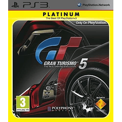 PS3 GRAN TURISMO 5 (platinum) - USADO
