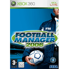 XBOX 360 FOOTBALL MANAGER 2006 - USADO