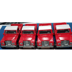2019 Hot Wheels Red LAND ROVER SERIES 3 PICKUP 3/10 HW Hot Trucks 111/250 UGH51