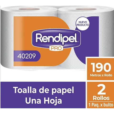 Toalla Papel 2x190 mts