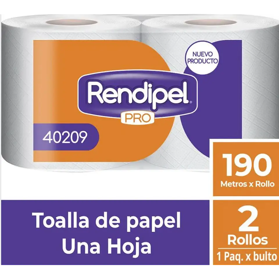 Toalla Papel 2x190 mts 1