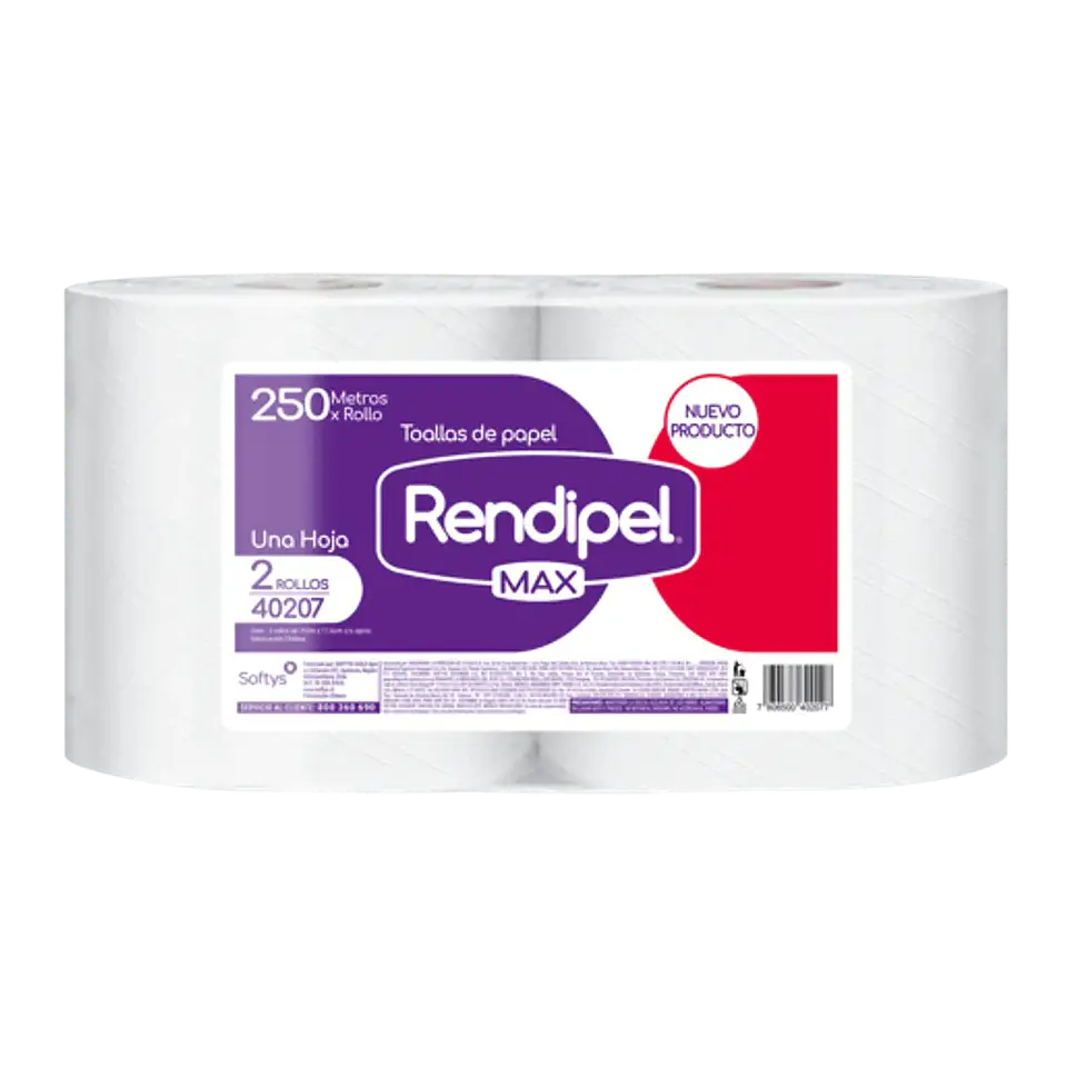 Toalla Papel 2x250 mts 1