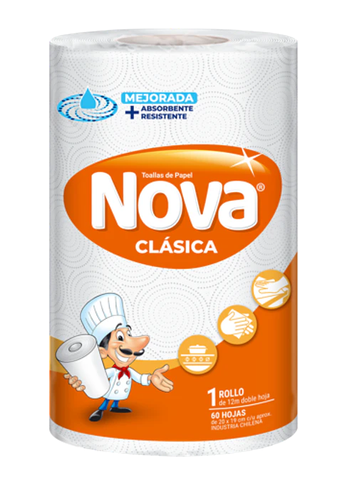 Toalla Papel Nova 12 mts