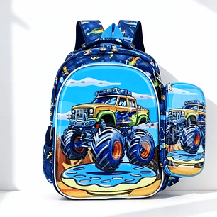 🖤División Clara Mochila De Niños