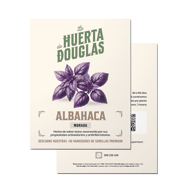 Albahaca Morada