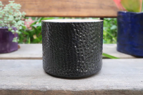 Maceta Cerámica esmaltada 13 cm