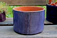 Maceta Greda esmaltada 19 cm Azul - Miniatura 1