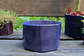 Maceta Cerámica Octágono 17 cm Azul - Miniatura 1
