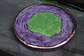 Plato Capuchina Morado Oro 13 cm - Miniatura 2