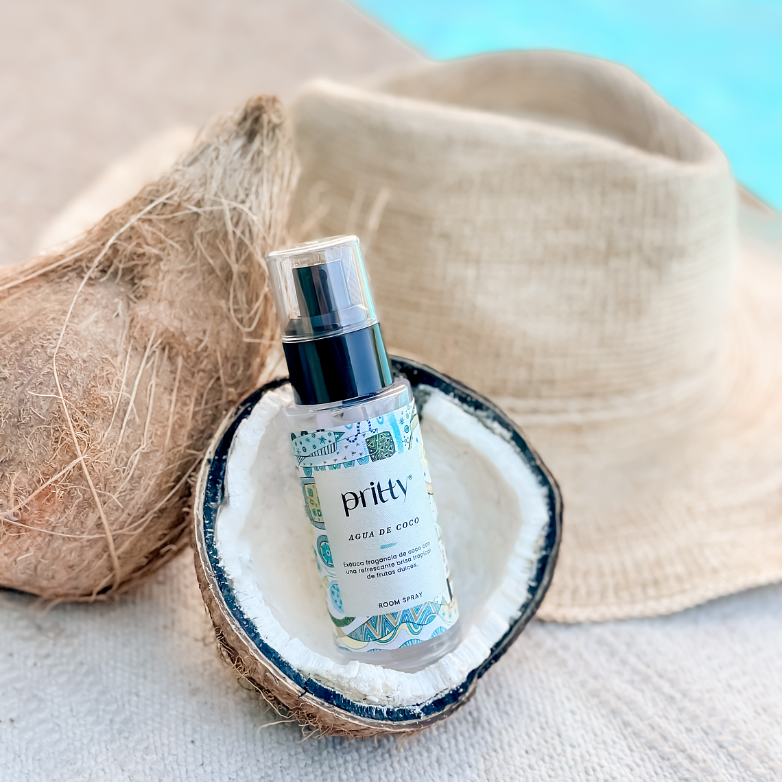 Spray agua de coco 50ml - Pritty  3