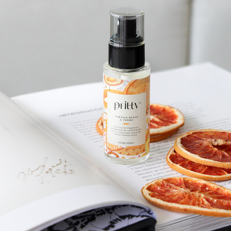 Room spray Naranja & Cedro 50ml - Pritty D  2