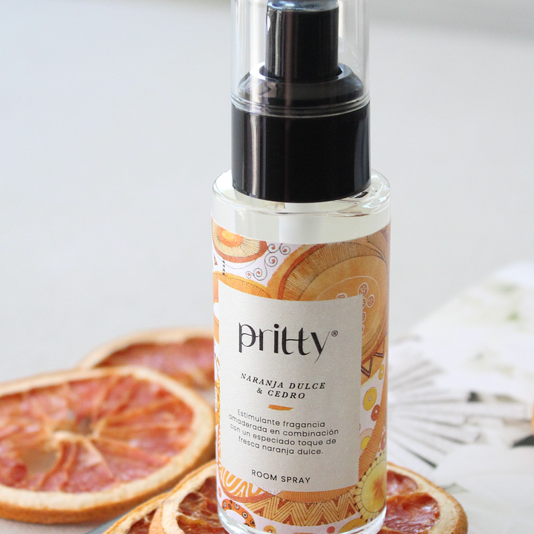 Room spray Naranja & Cedro 50ml - Pritty D  3