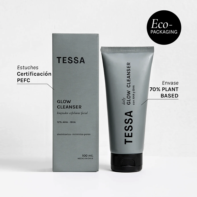 Limpiador Glow Cleanser 120ml - Tessa  2