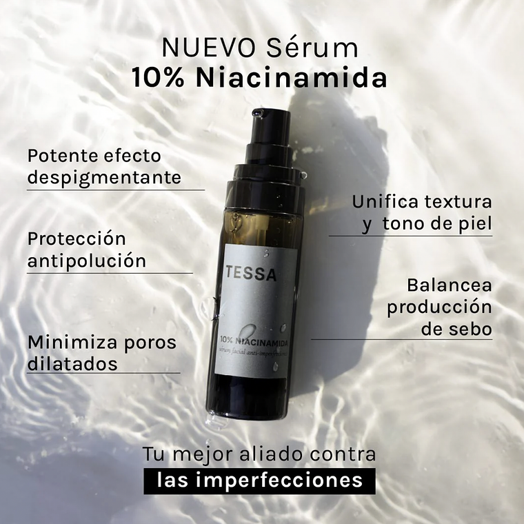 Serum 10% Niacinamida 30ml - Tessa  3