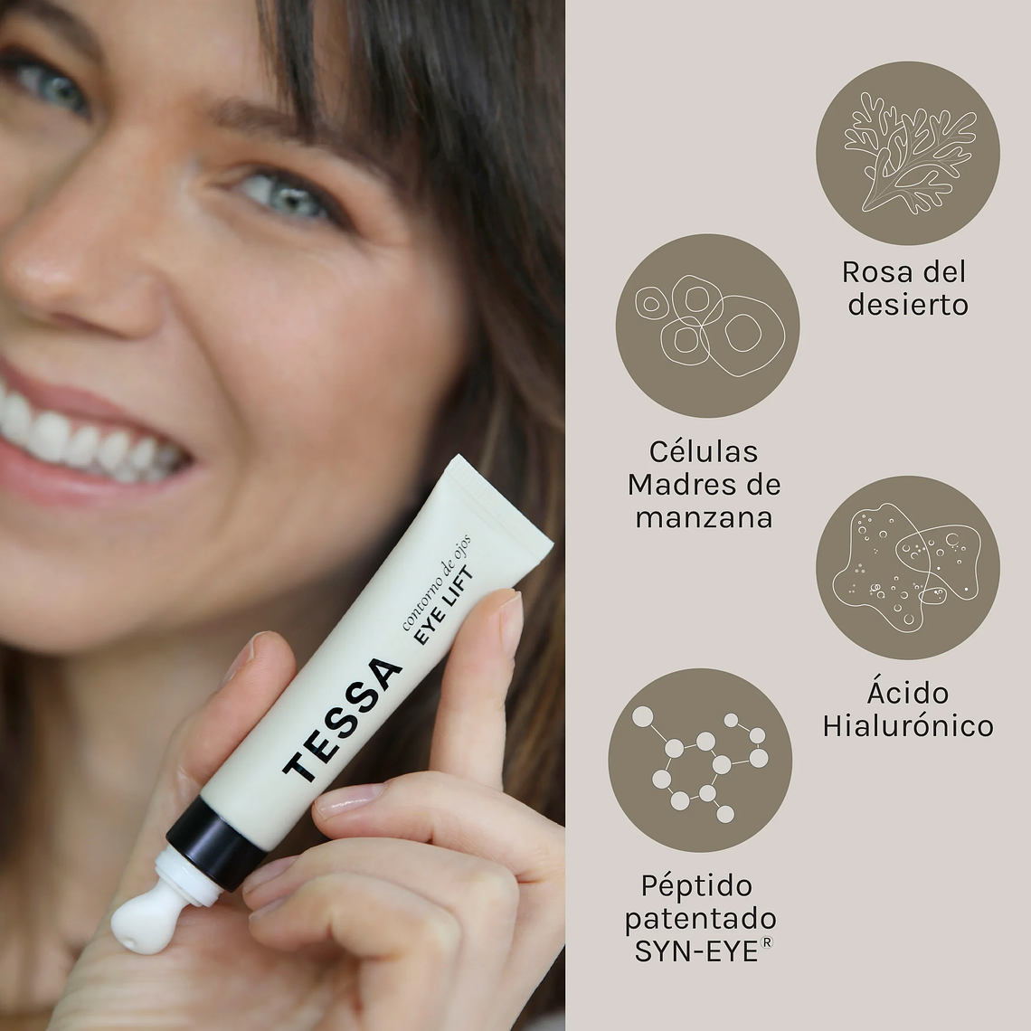 Contorno/ojos Eye Lift 15ml - Tessa  3