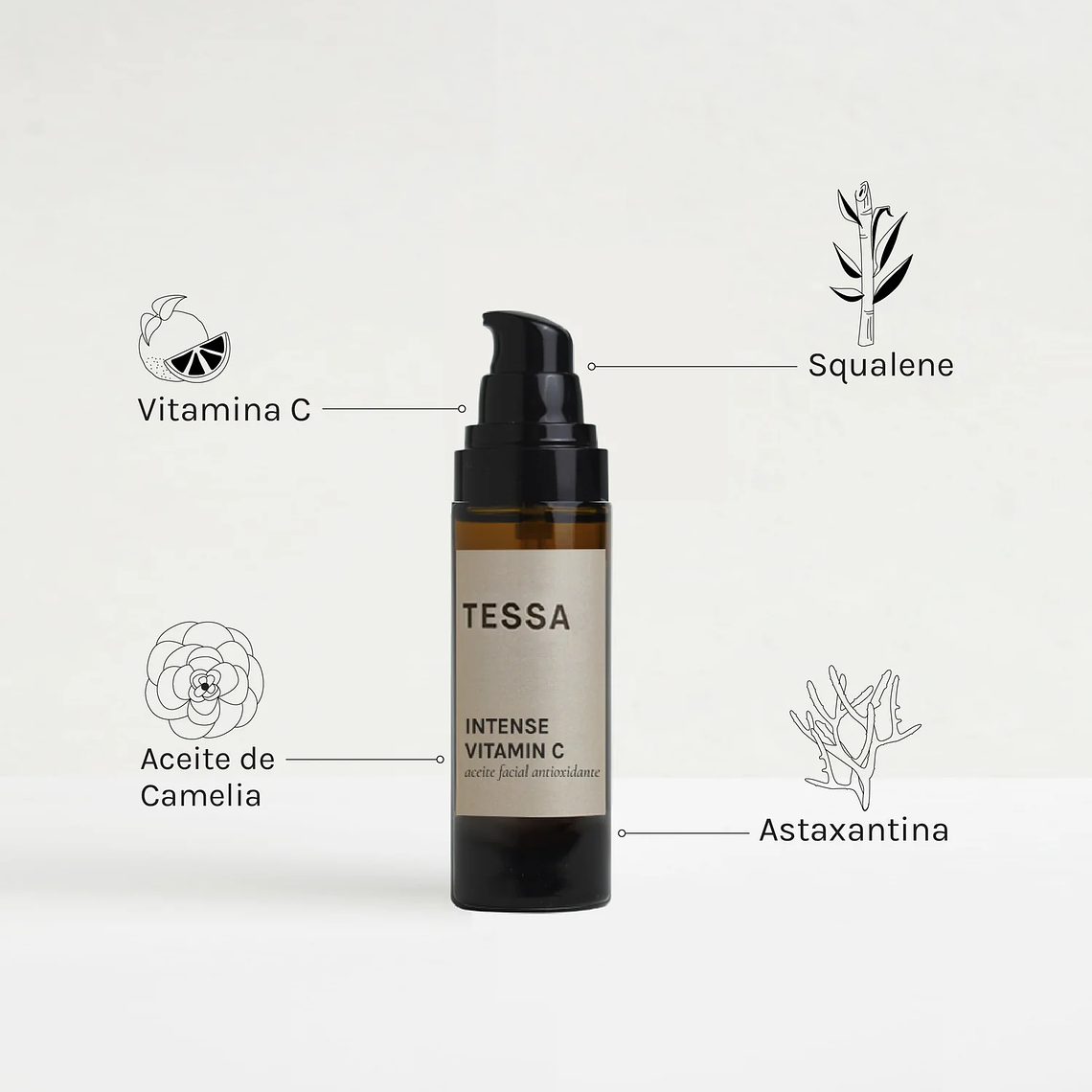 Aceite facial beauty oil 30ml - Tessa  3