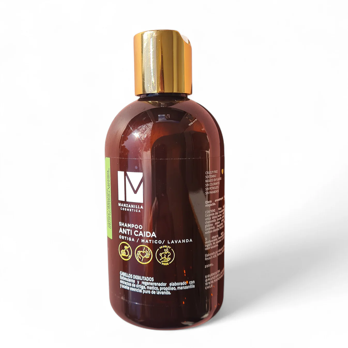 Shampoo Ortiga/Matico/Lavanda 270cc - Manzanilla  1